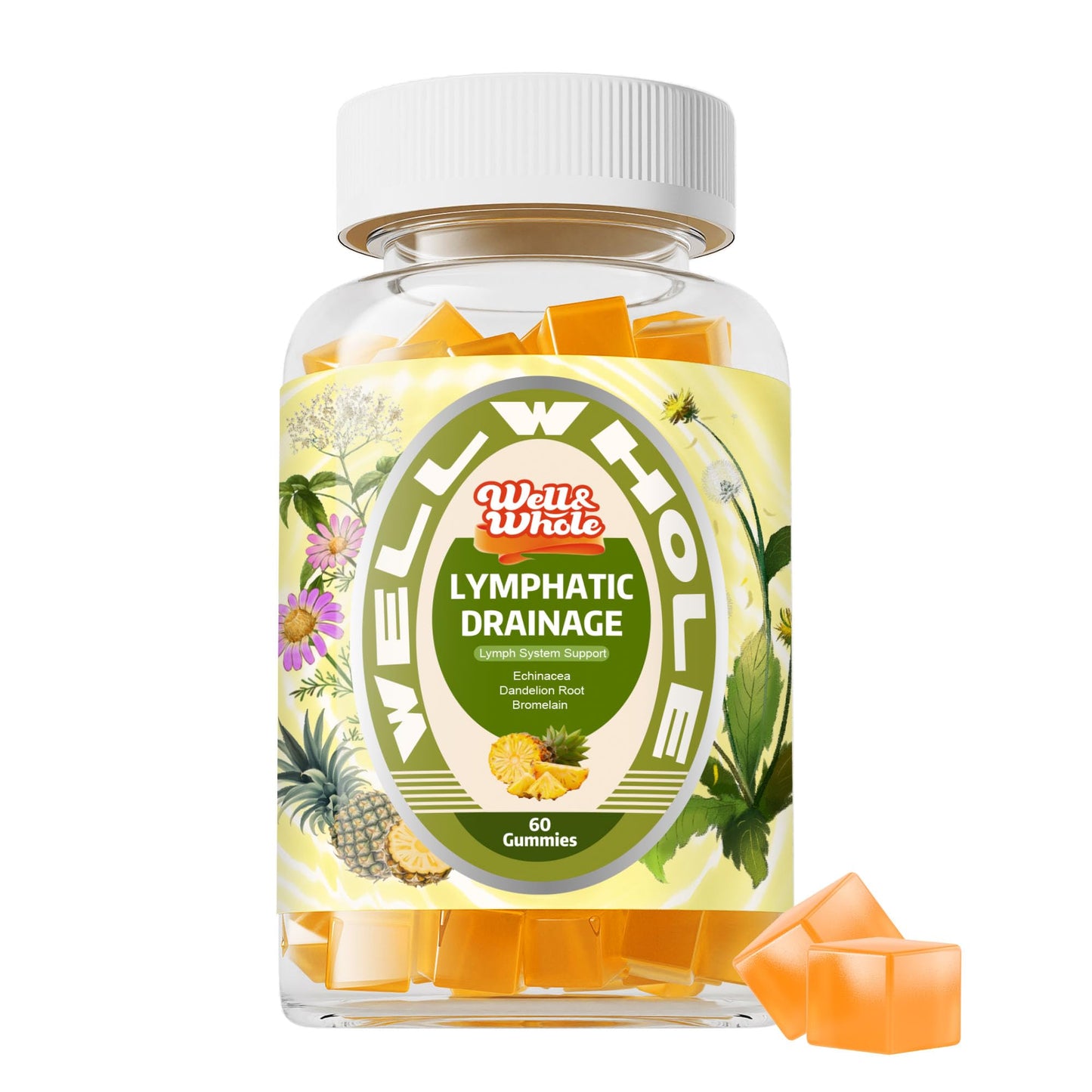 Well&Whole Lymphatic Drainage Gummies, 60 Count
