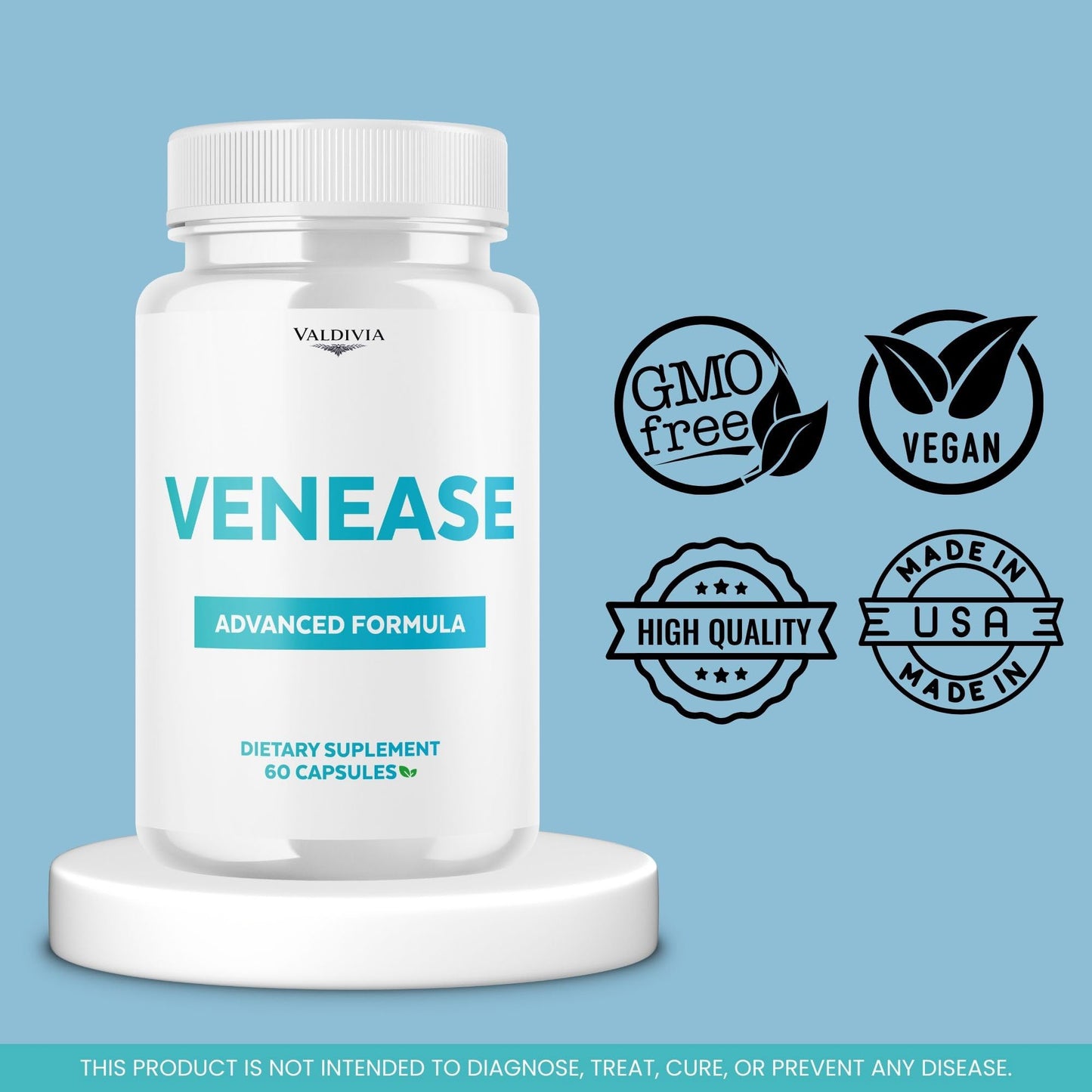 Valdivia Venease Capsules 300 Capsules