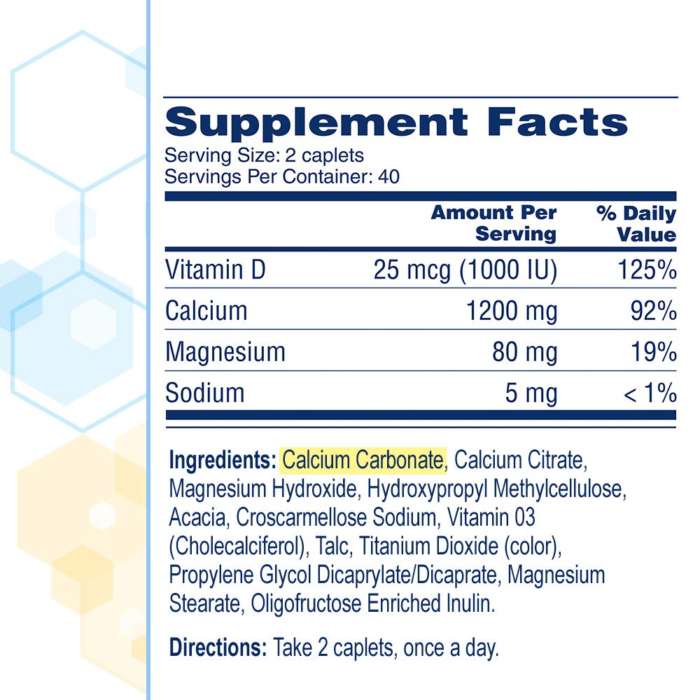 CITRACAL Calcium + D Caplets 320