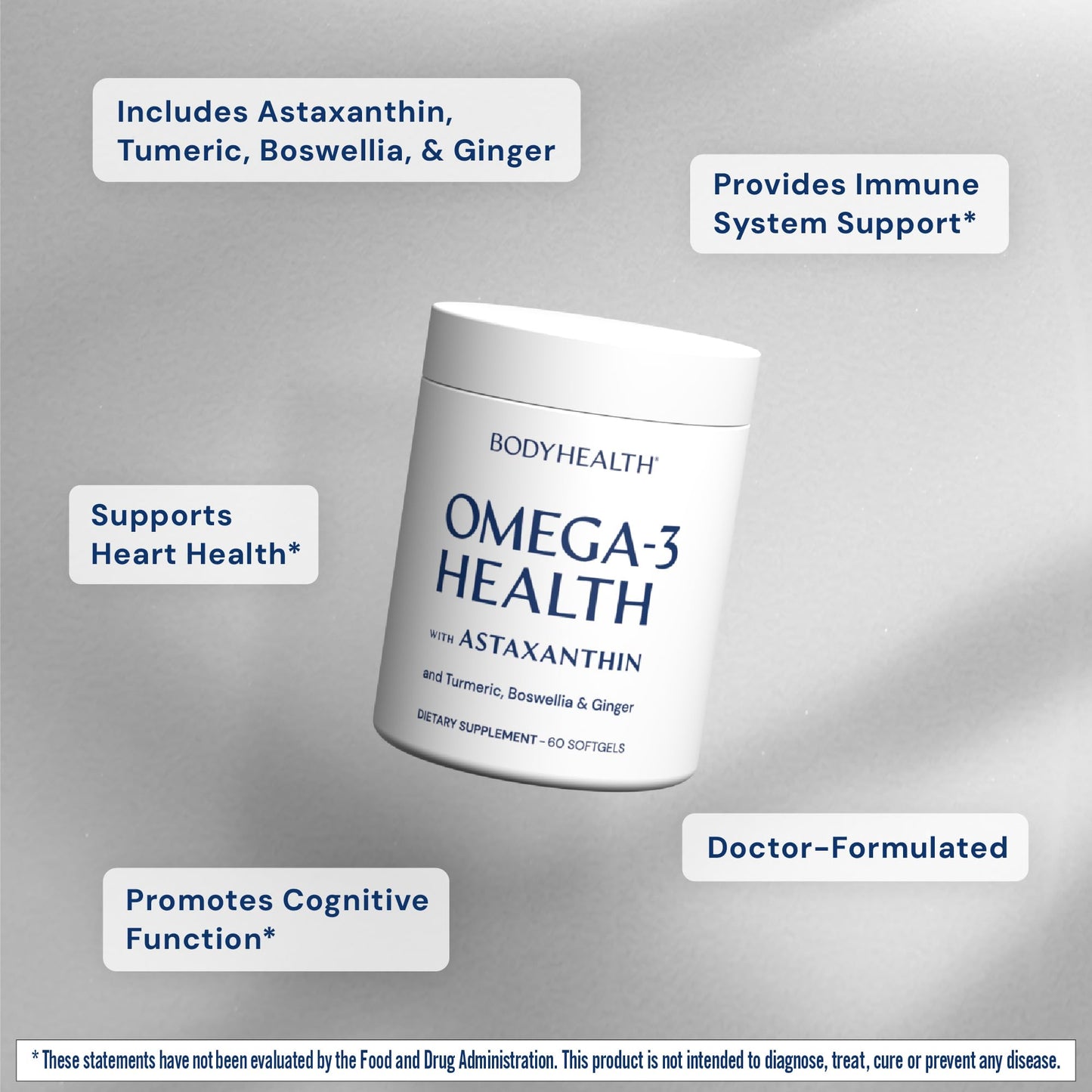 BodyHealth Omega 3 Health Softgel 60