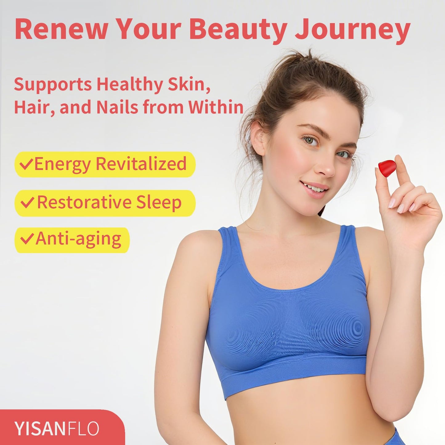 YISANFLO Colostrum Gummies 60 Count