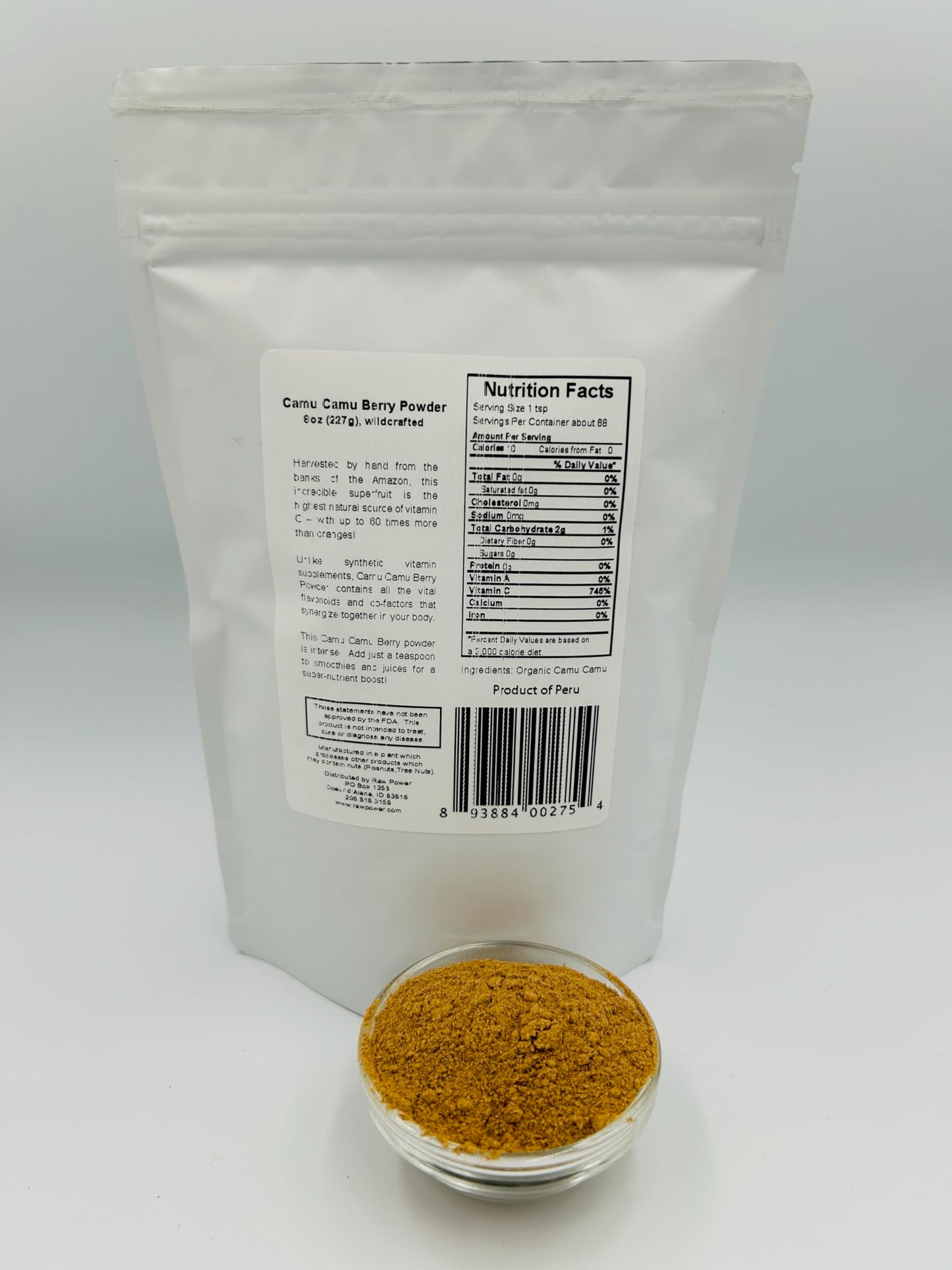 Raw Power Camu Camu Berry Powder, 8 oz