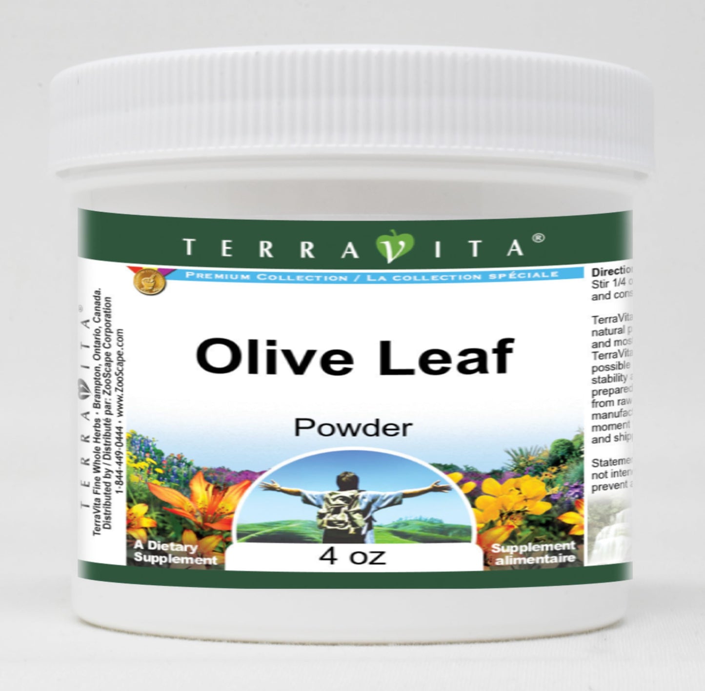 Terravita Olive Leaf Powder 4 oz