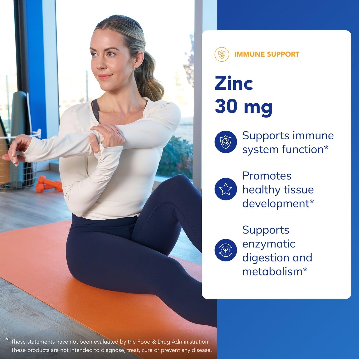 Pure Encapsulations Zinc 30 mg Capsules, 180 Capsules