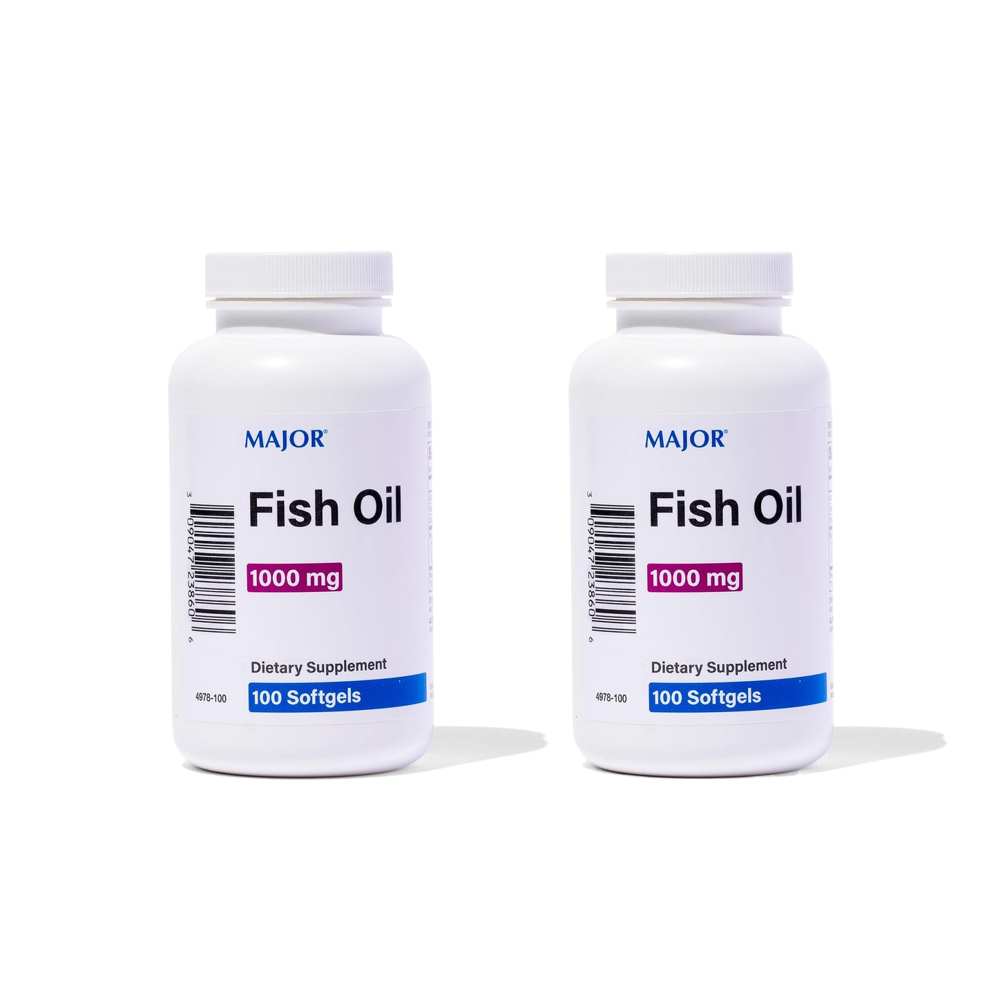 MAJOR Omega-3 Fish Oil Softgels 200