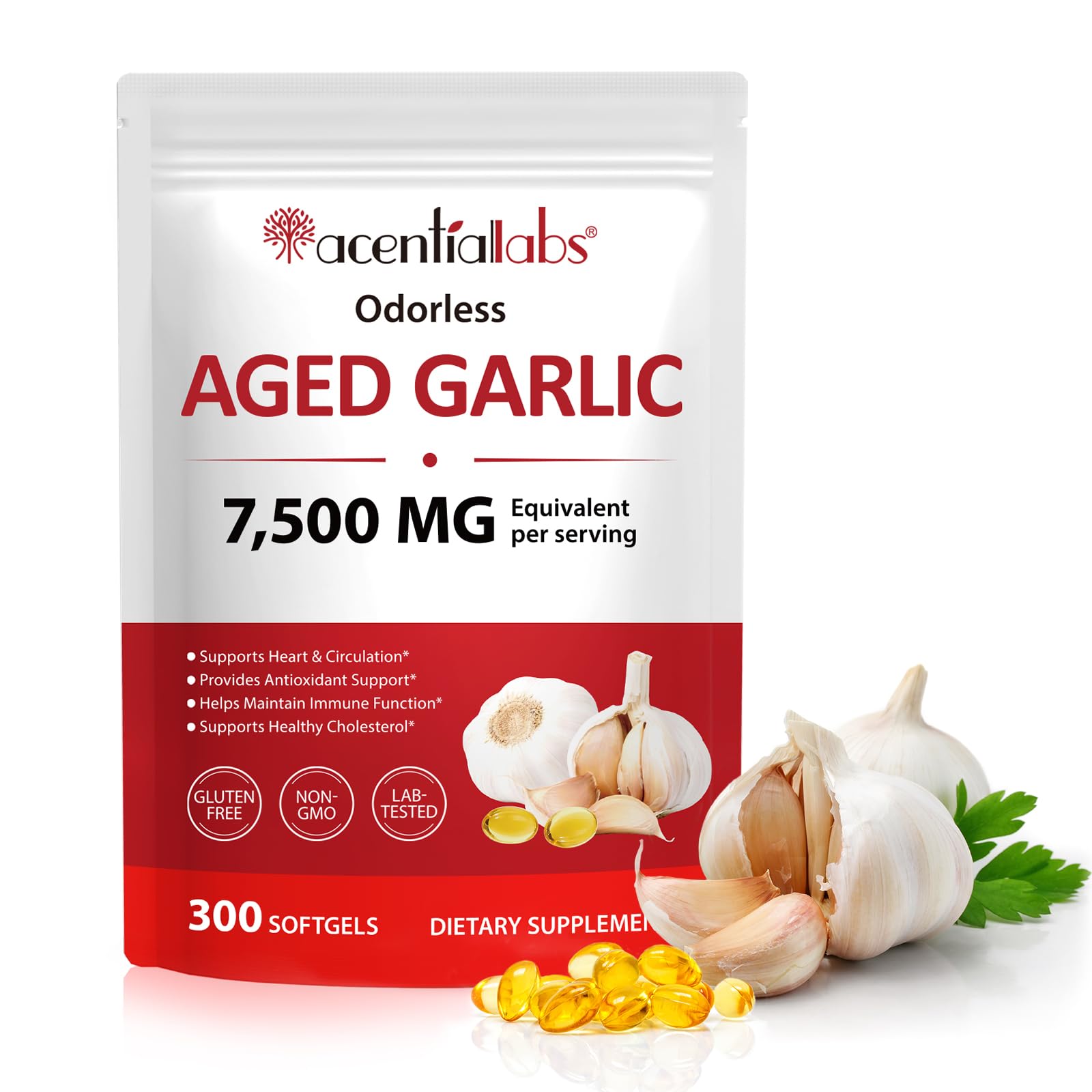 bnHUlMXw Aged Garlic Extract Softgels 300