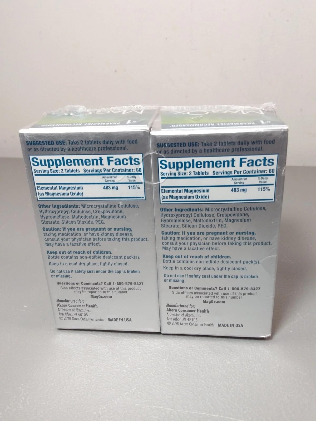 Mag-Ox 400 Magnesium Supplement 720 Tablets