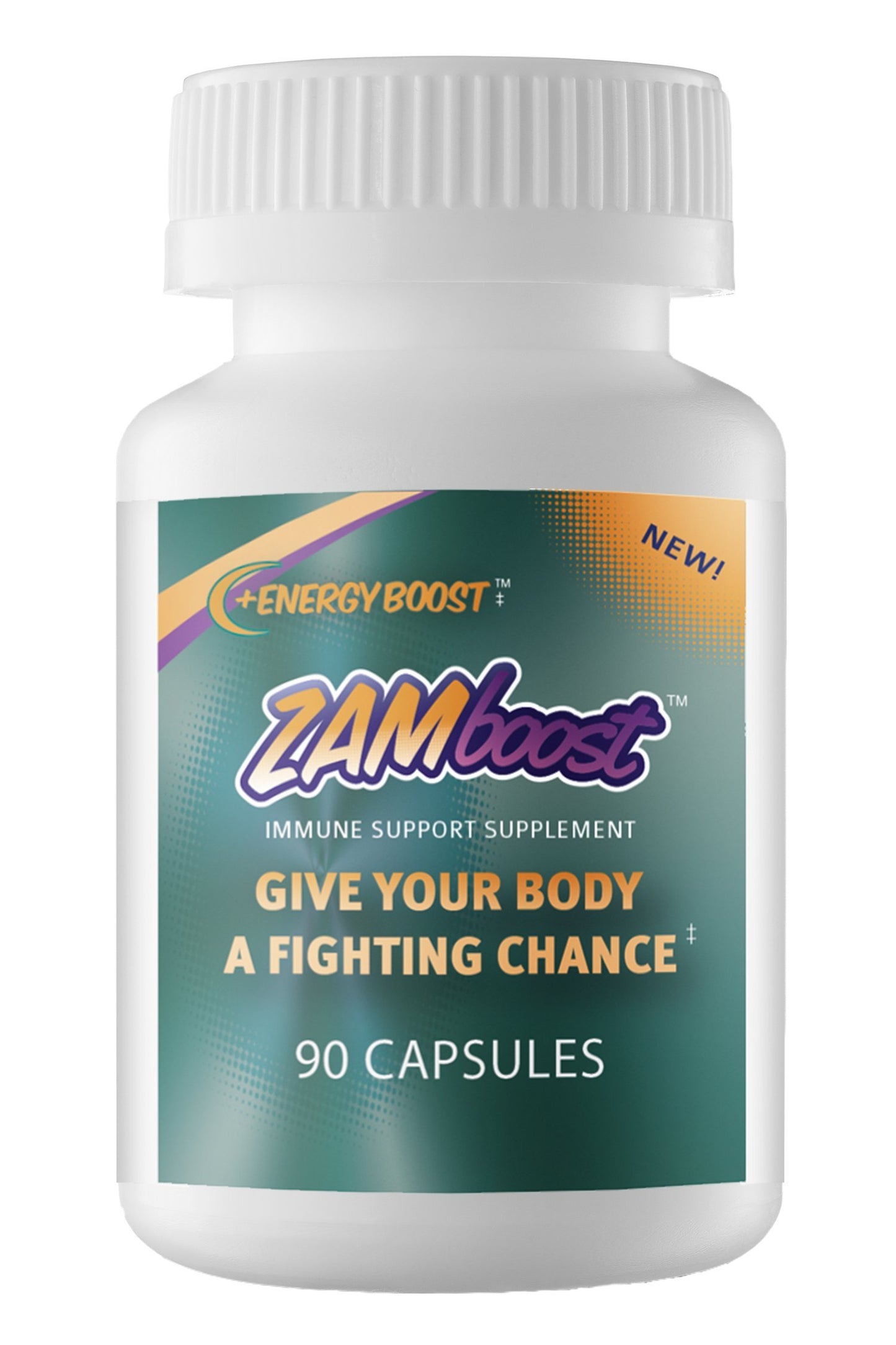 Zamboost Energy Immune Support Capsule 90 Count