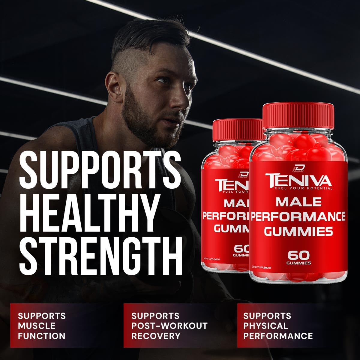 Indelo Teniva Multivitamin Gummies 60 Gummies