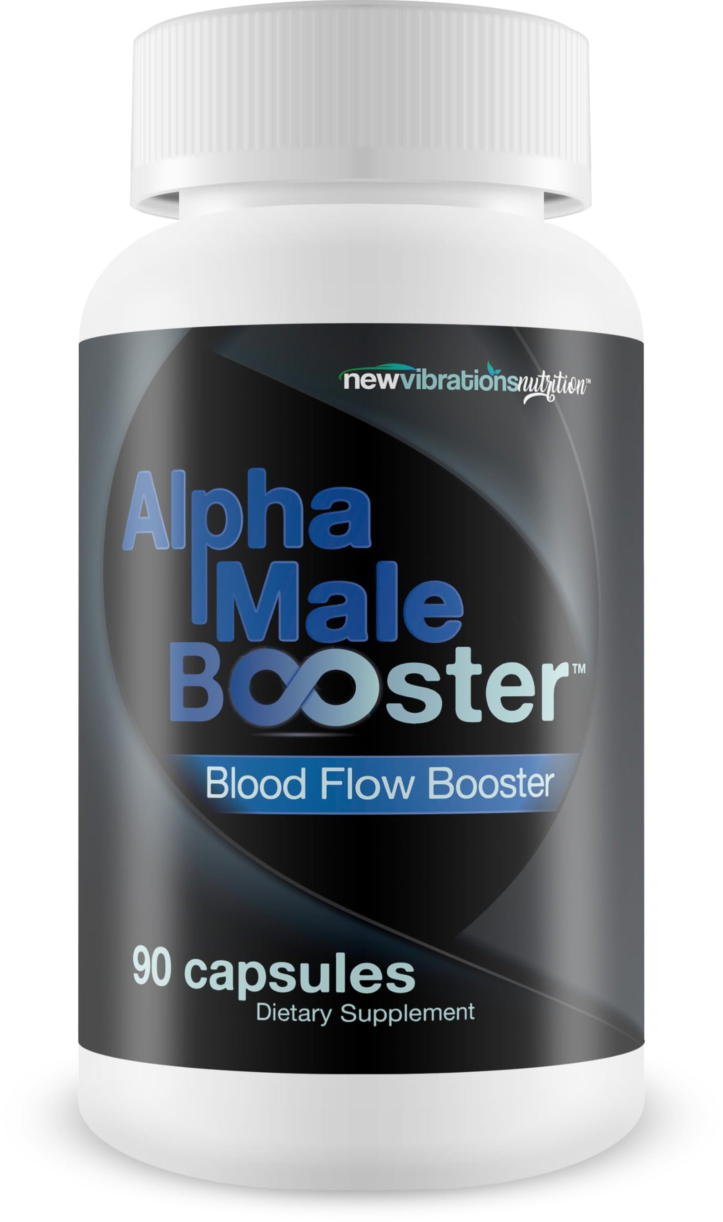 New Vibrations Nutrition Alpha Male Booster Capsule 90 Count