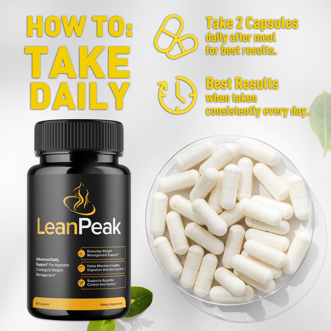 Flex University Lean Peak Capsules, 120 Capsules