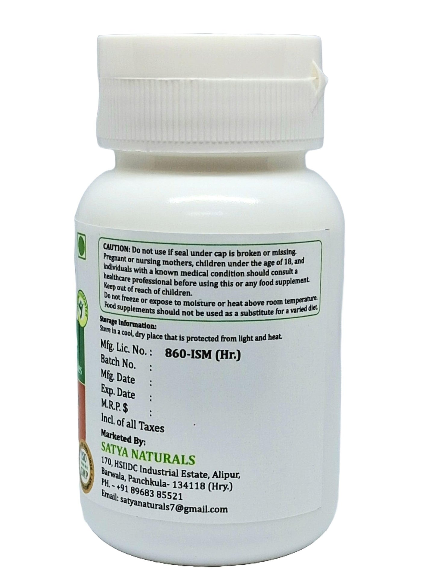 Satya Naturals Giloy Forte Capsules 500 mg, 60 Capsules