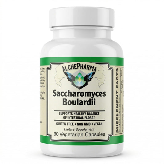 AlchePharma Saccharomyces Boulardii 90 Capsules