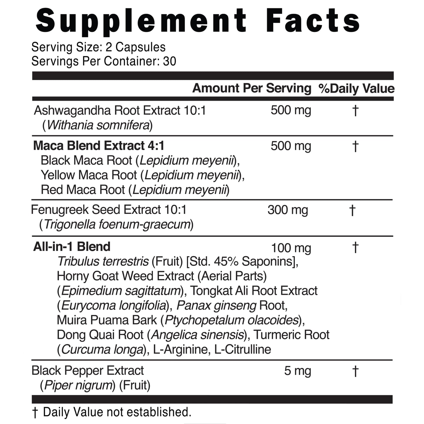 Maximum Nutrition Testo Max Pro – Men’s Vitality Food Supplement 60 Capsules