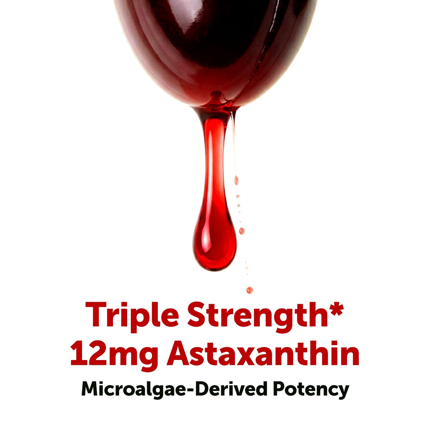 Micro Ingredients Astaxanthin 12mg with MCT Oil Softgels 120