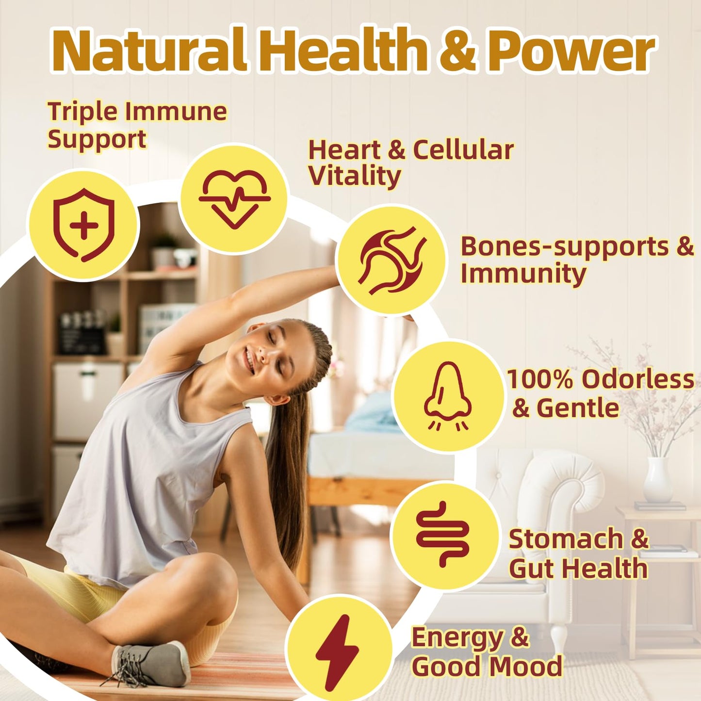PENGCHI Aged Garlic Extract Odorless Garlic Supplements with Vitamin D, Zinc, Oregano & Olive Leaf & Black Pepper, Softgels 300