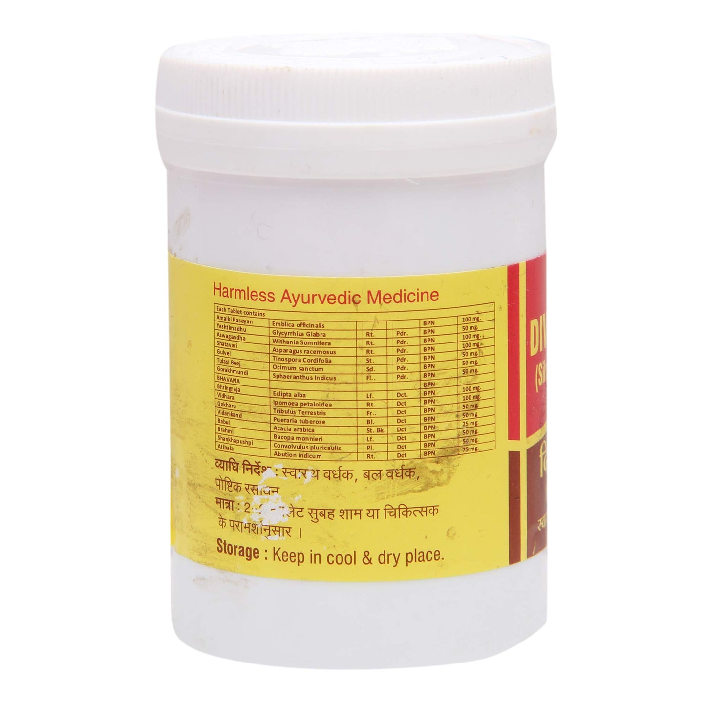 Vyas Divya Rasayan Tablets, 100 Count