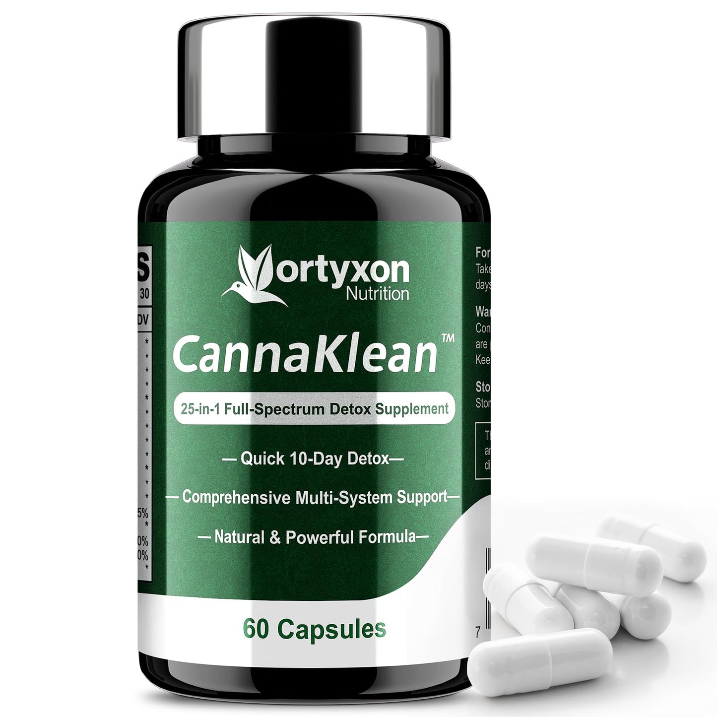 Vortyxon 25-in-ONE CannaKlean & Detox Capsules 60 Capsules