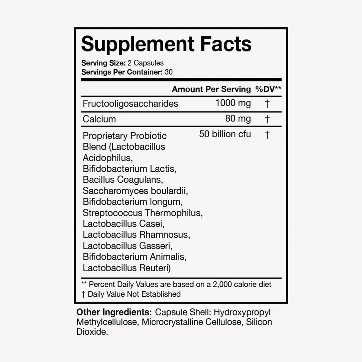 Terra Health Essentials Advanced Probiotics 50 Billion CFU Capsules, 60 Count