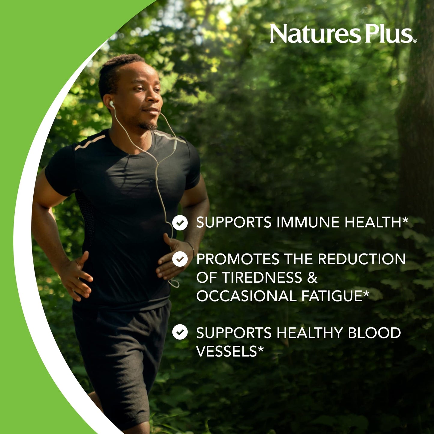 NaturesPlus Orange Juice Junior Chewable Vitamin C 100 mg, 90 Chewable Tablets