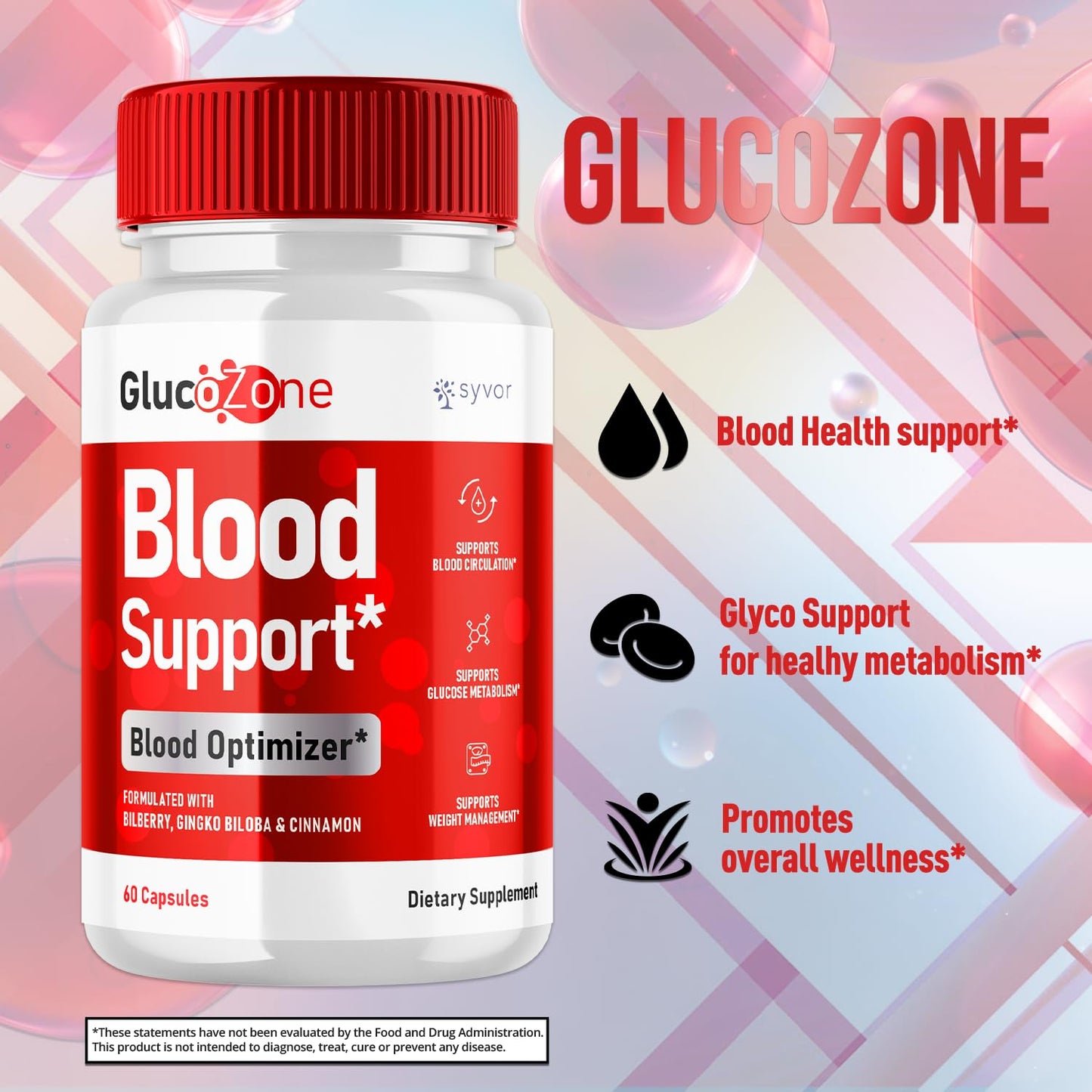 Syvor GlucoZone Capsule, 60 Capsules