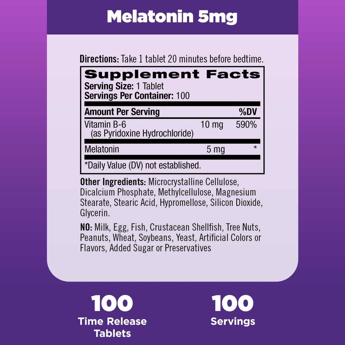 Natrol Time-Release Melatonin 5 mg Tablet 200 Tablets
