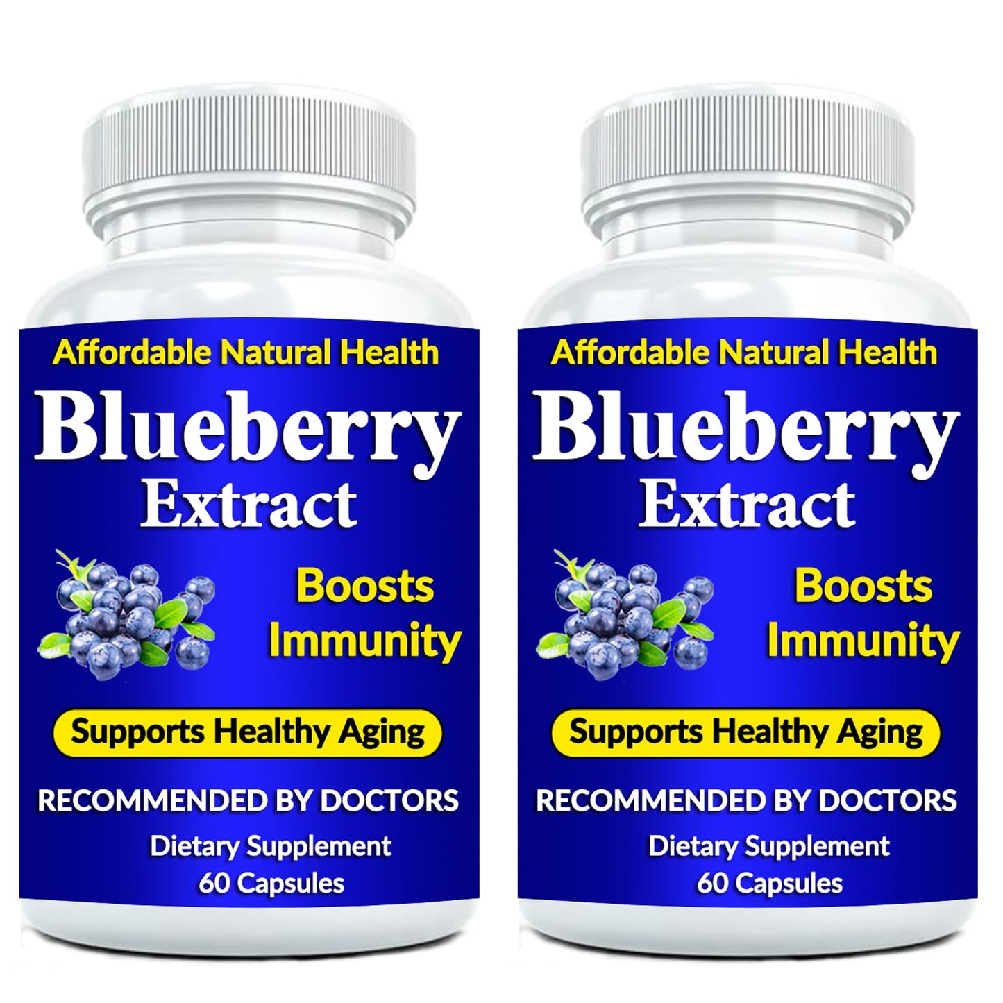 Heaven's Gate Blueberry 10:1 Extract Capsules, 120 Capsules
