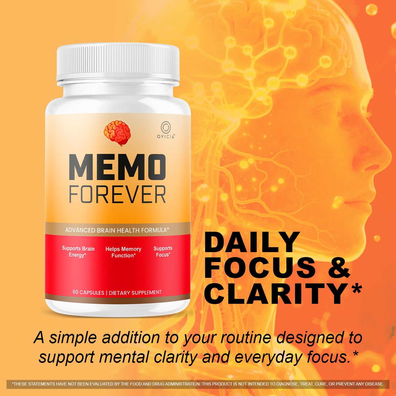 OVICIA Memo Forever Capsules 180 Capsules