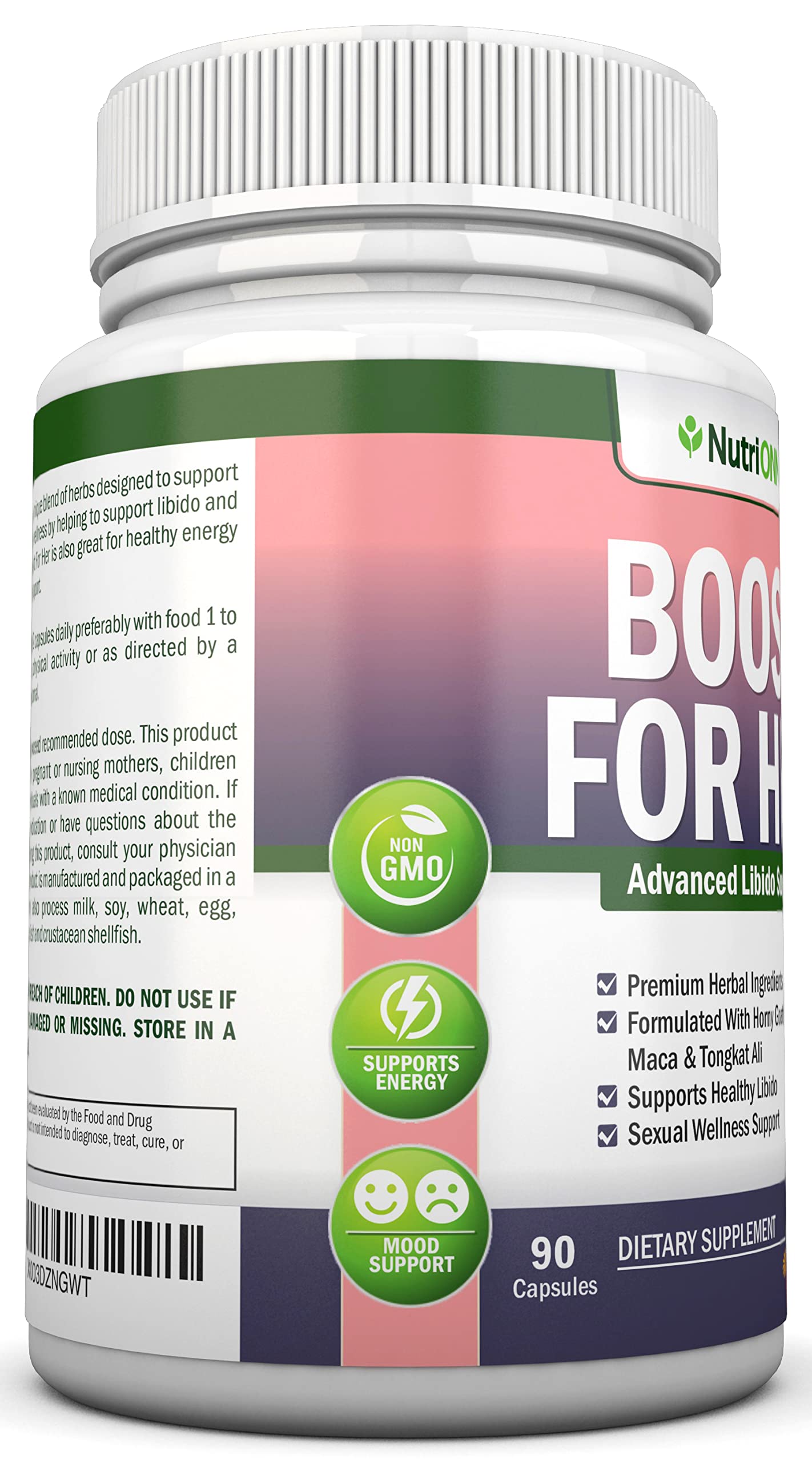 NutriONN Boost For Her Libido Capsule 90 Count