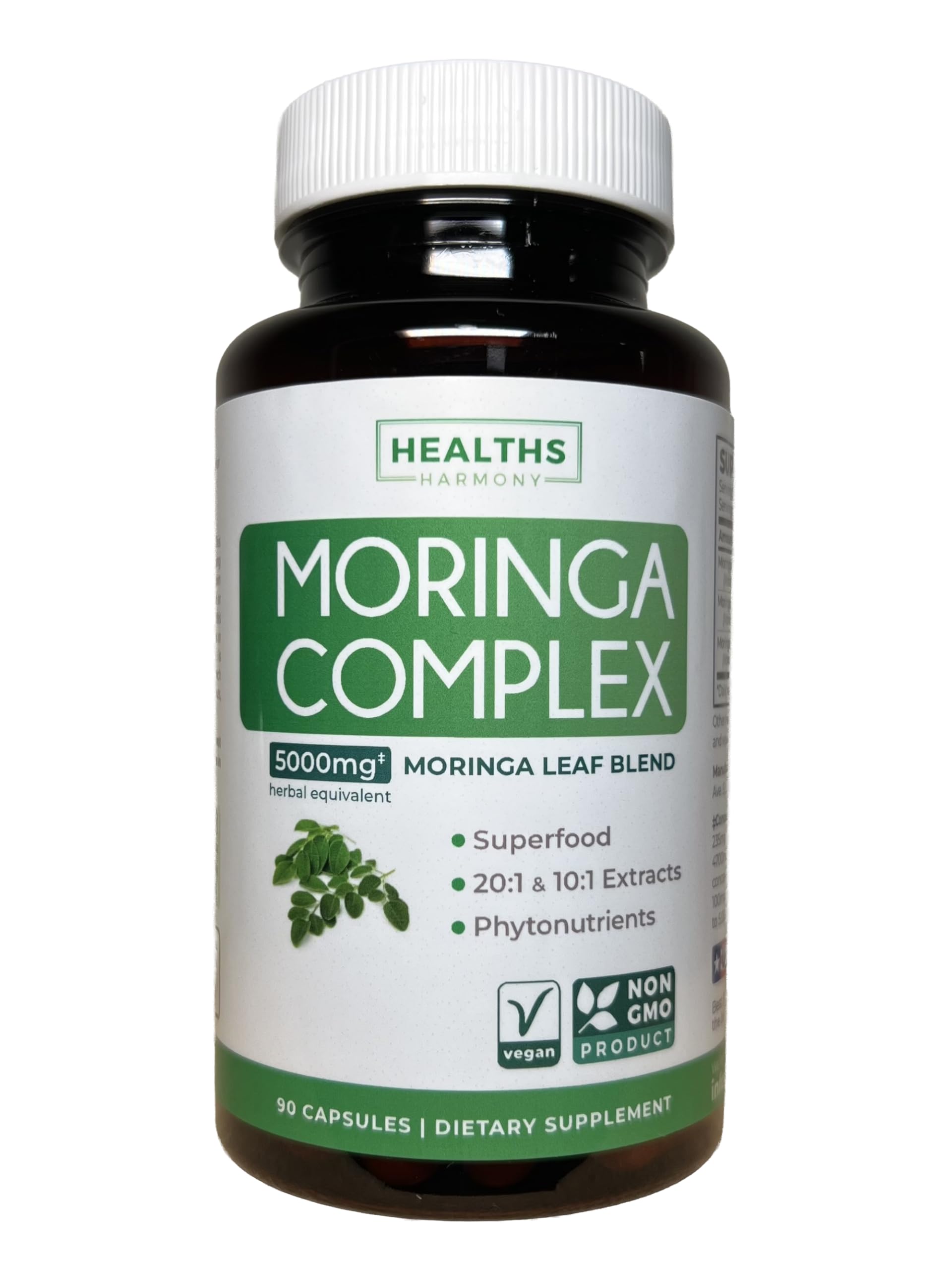 Healths Harmony Moringa Capsules, 90 Capsules