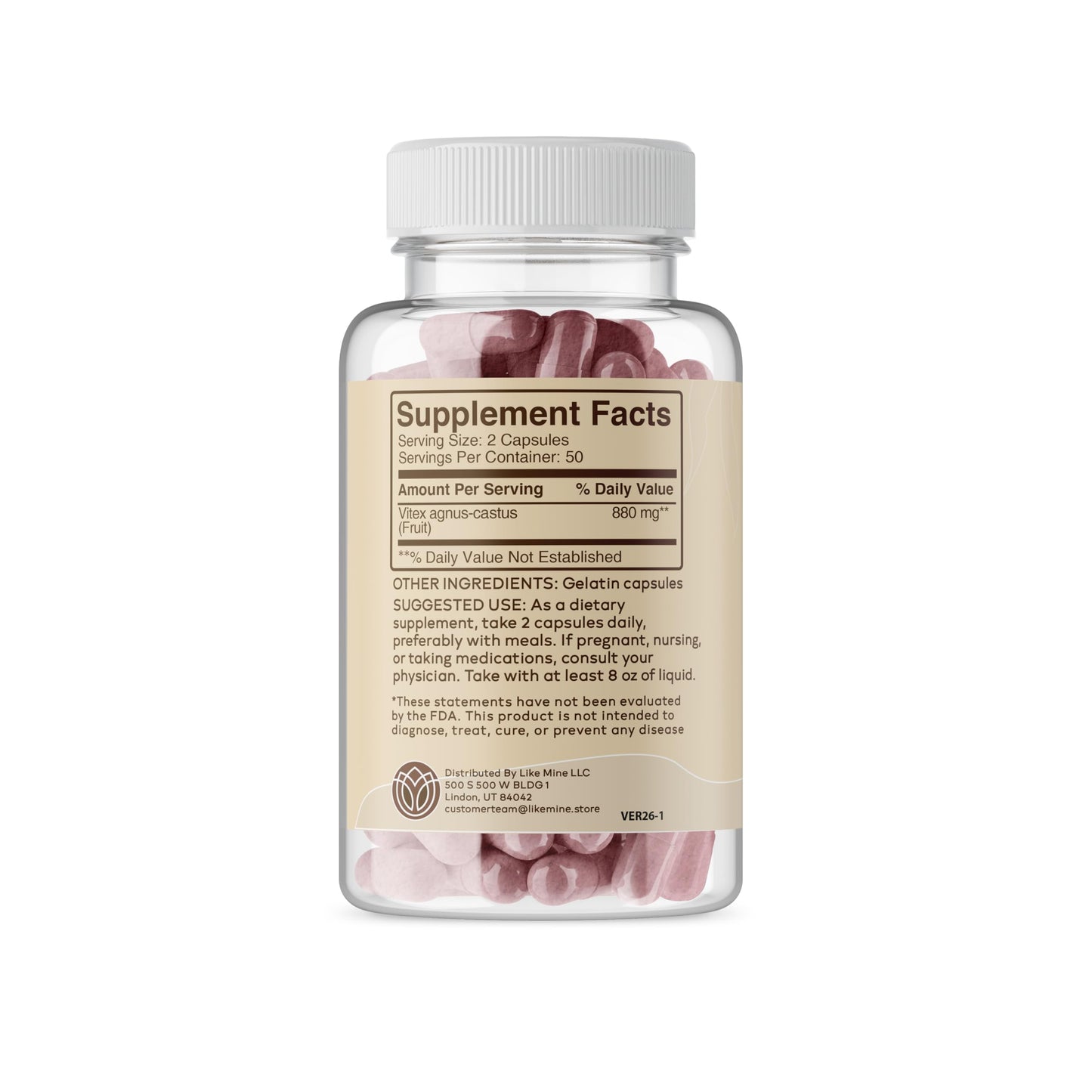 Like Mine Vitex 100 Capsules