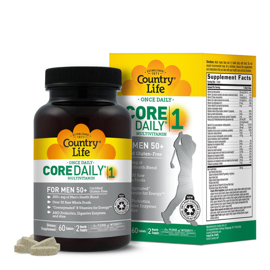 Country Life CORE Daily-1 Multivitamin for Men 50+ Tablet 60