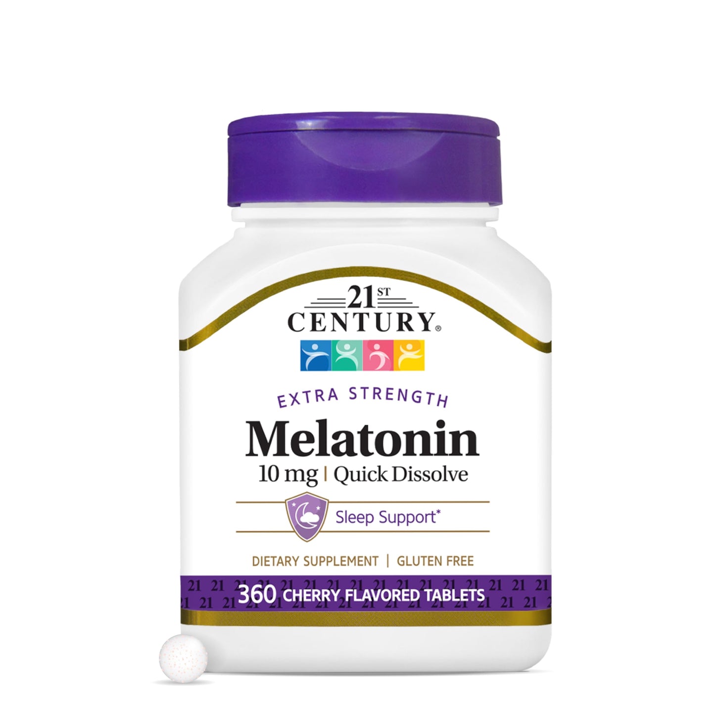 21st Century Melatonin 10mg Extra Strength 360 Tablets