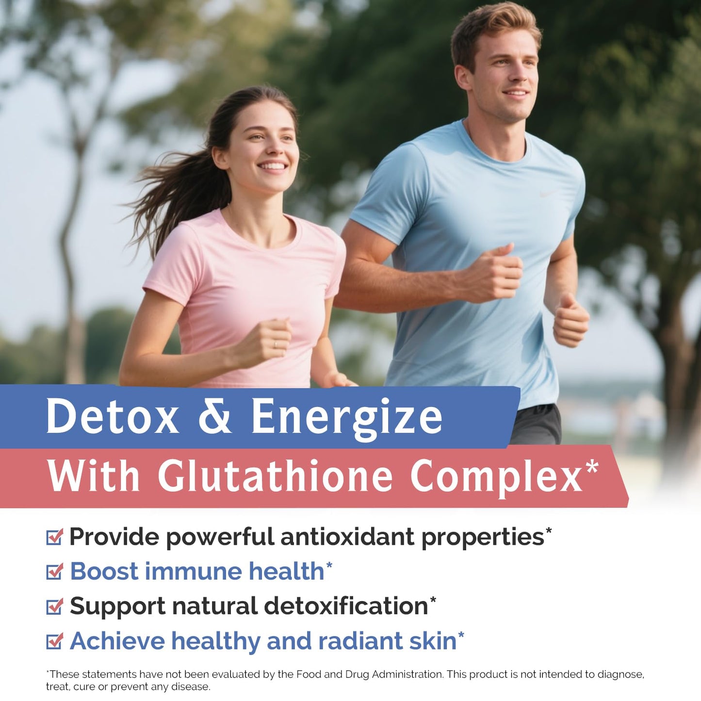Innate Vitality Glutathione Supplement 500mg, Bioavailable Reduced Glutathione, with Milk Thistle, Vitamin C, B Complex, Immunity Defense, Liver, Antioxidant Support, 60 Capsules