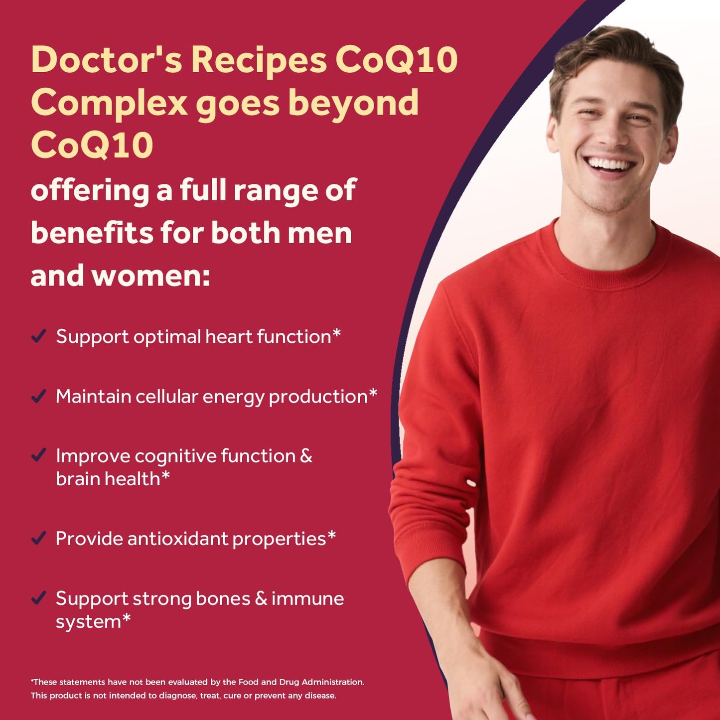 Doctor's Recipes CoQ10 400mg Softgels, 120 Count