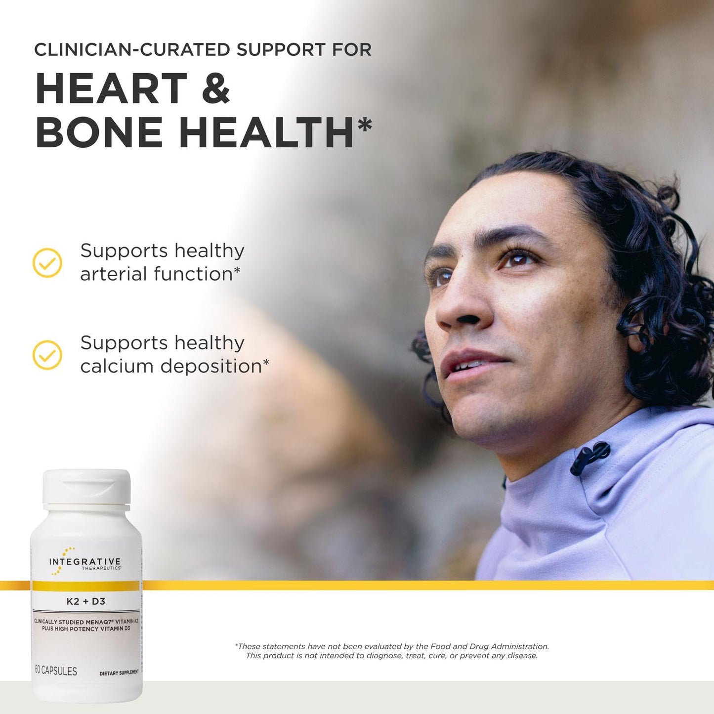 Integrative Therapeutics K2 + D3 60 Capsules