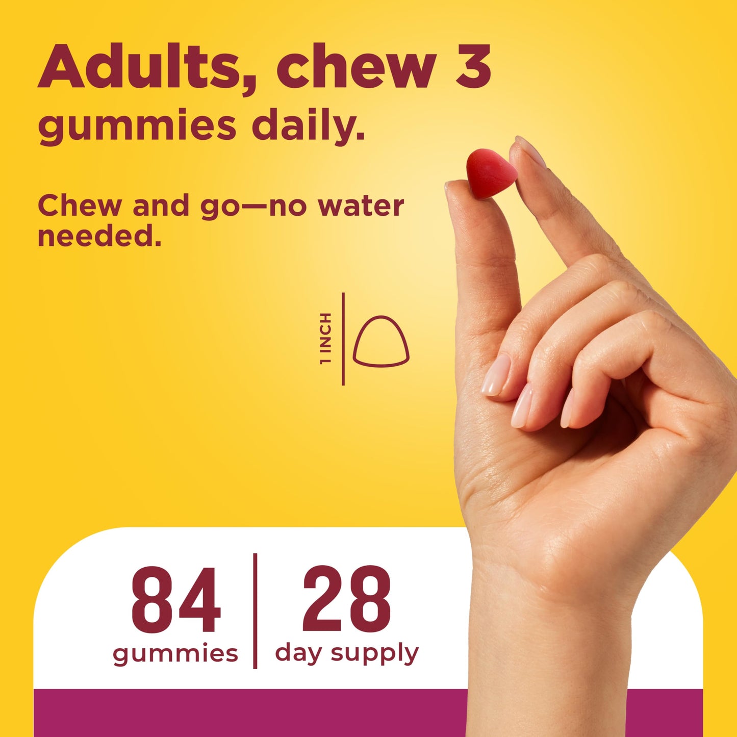 Nature Made Advanced Multivitamin Gummies 84 Count