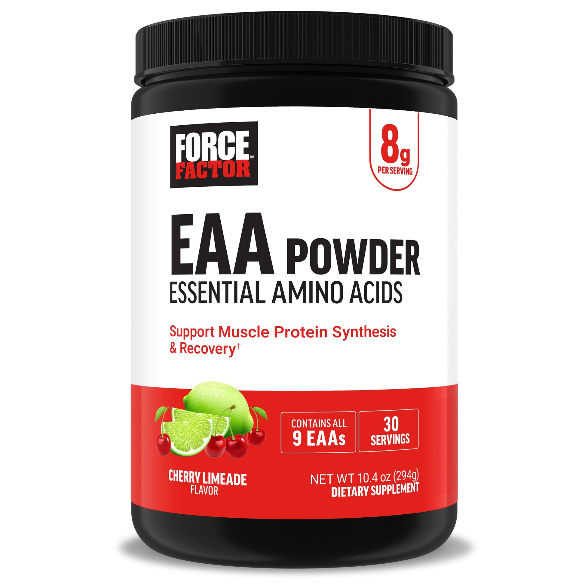 Force Factor Essential Amino Acids Full Spectrum EAAs Powder 32 Servings