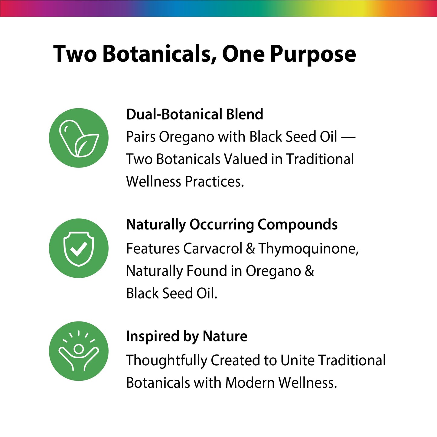 Rainbow Light Oil of Oregano with Black Seed Oil Softgels 90