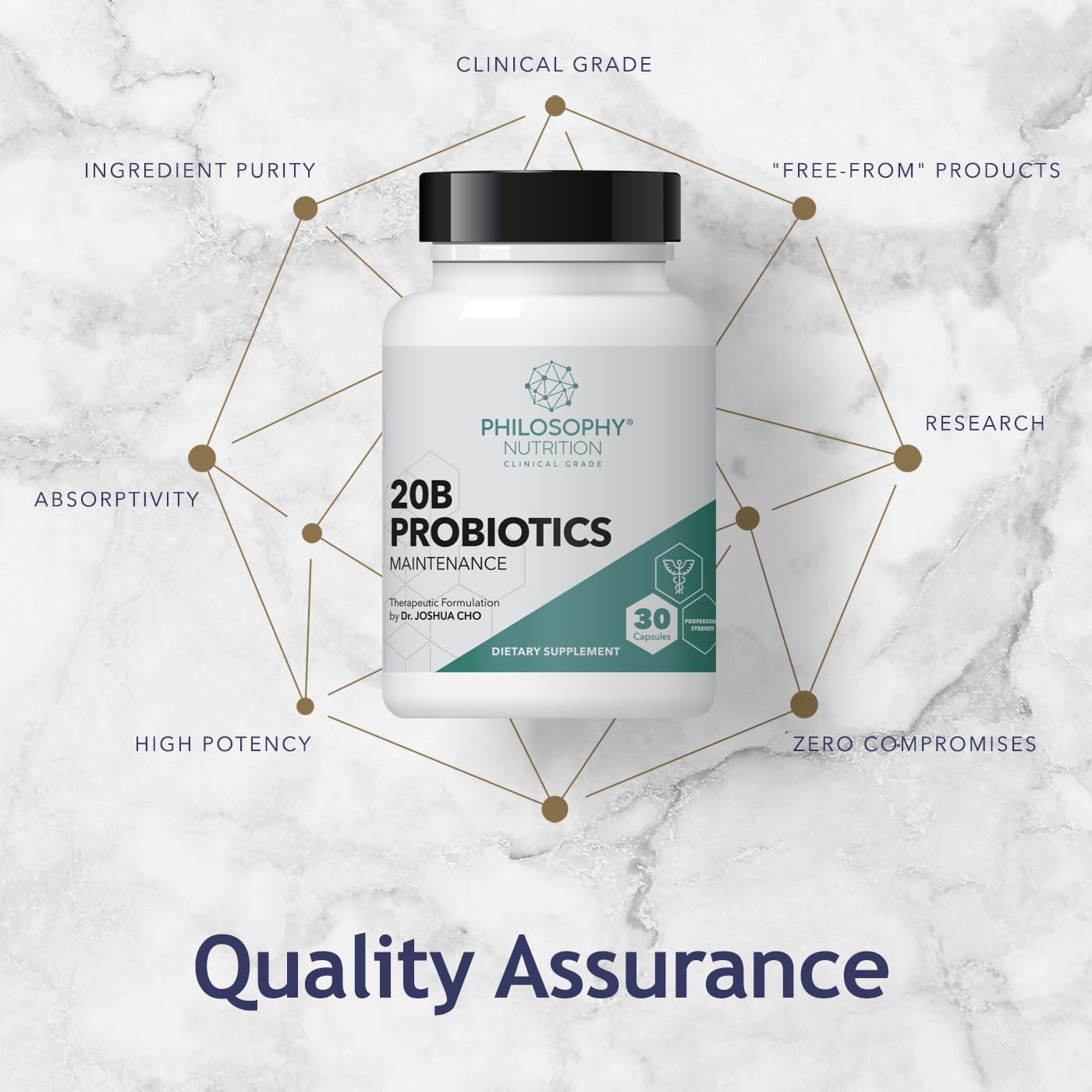 Philosophy Nutrition 20B Probiotics Maintenance Capsule 1 Count