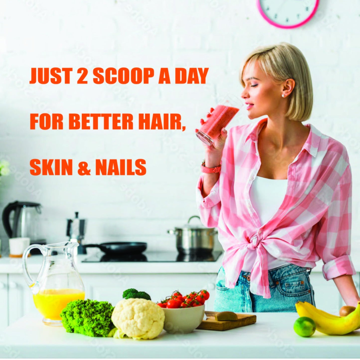 Nature4U Multi Collagen Peptides Powder 18