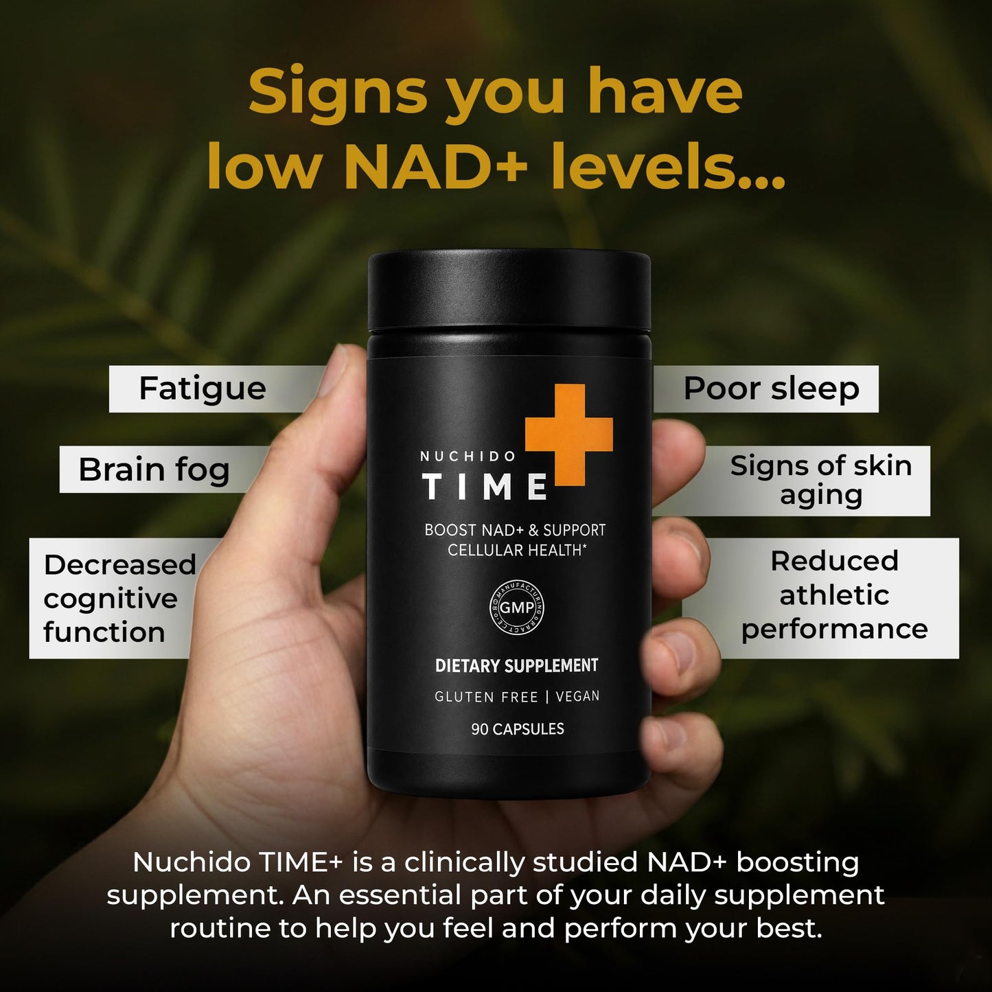 Nuchido Time+ Advanced NAD+ Supplement Capsule 1