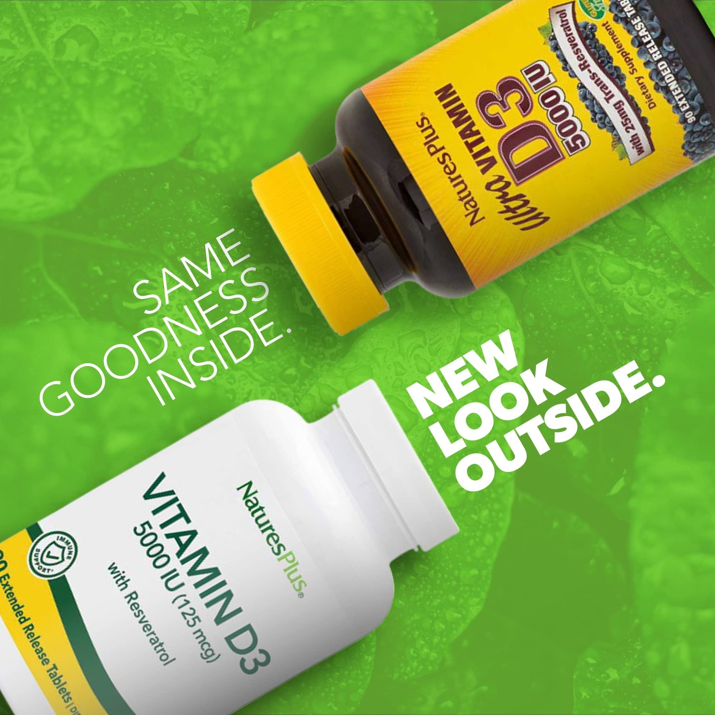 NaturesPlus Vitamin D3 Extended Release Tablet 1 Count