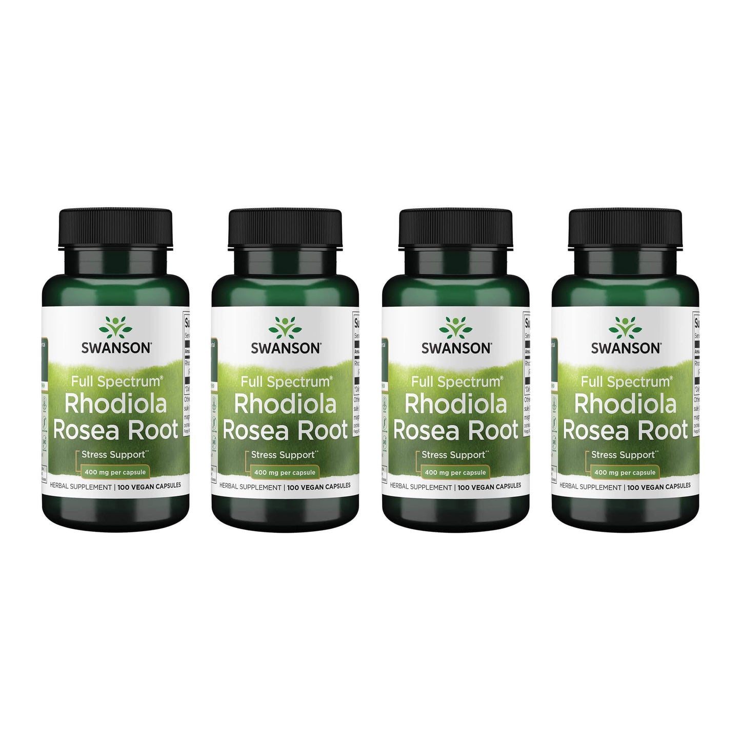 Swanson Rhodiola Rosea Root Capsule 400 Capsules