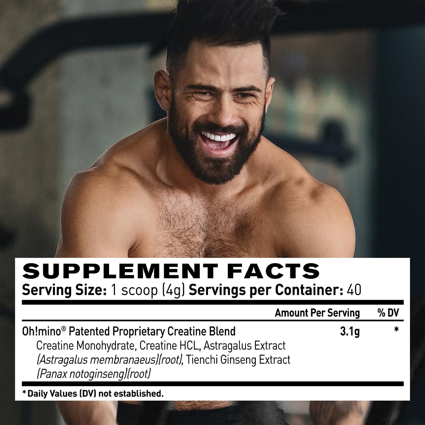 Oh!mino L-Arginine Nitric Oxide Supplement Capsule, 120 Count