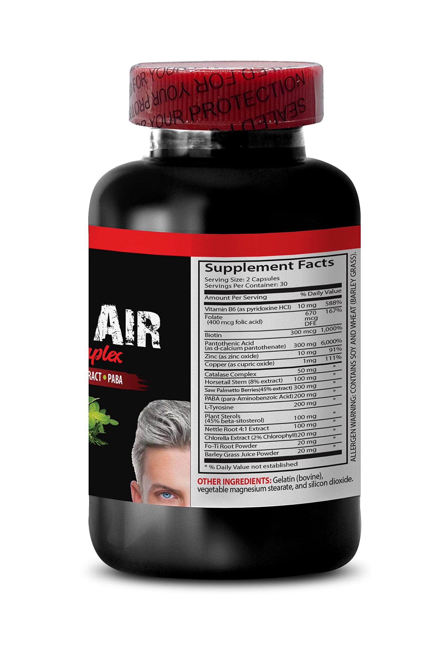 SKIN CARE SOLUTIONS Gray Hair Reverse Complex Capsule, 60 Count