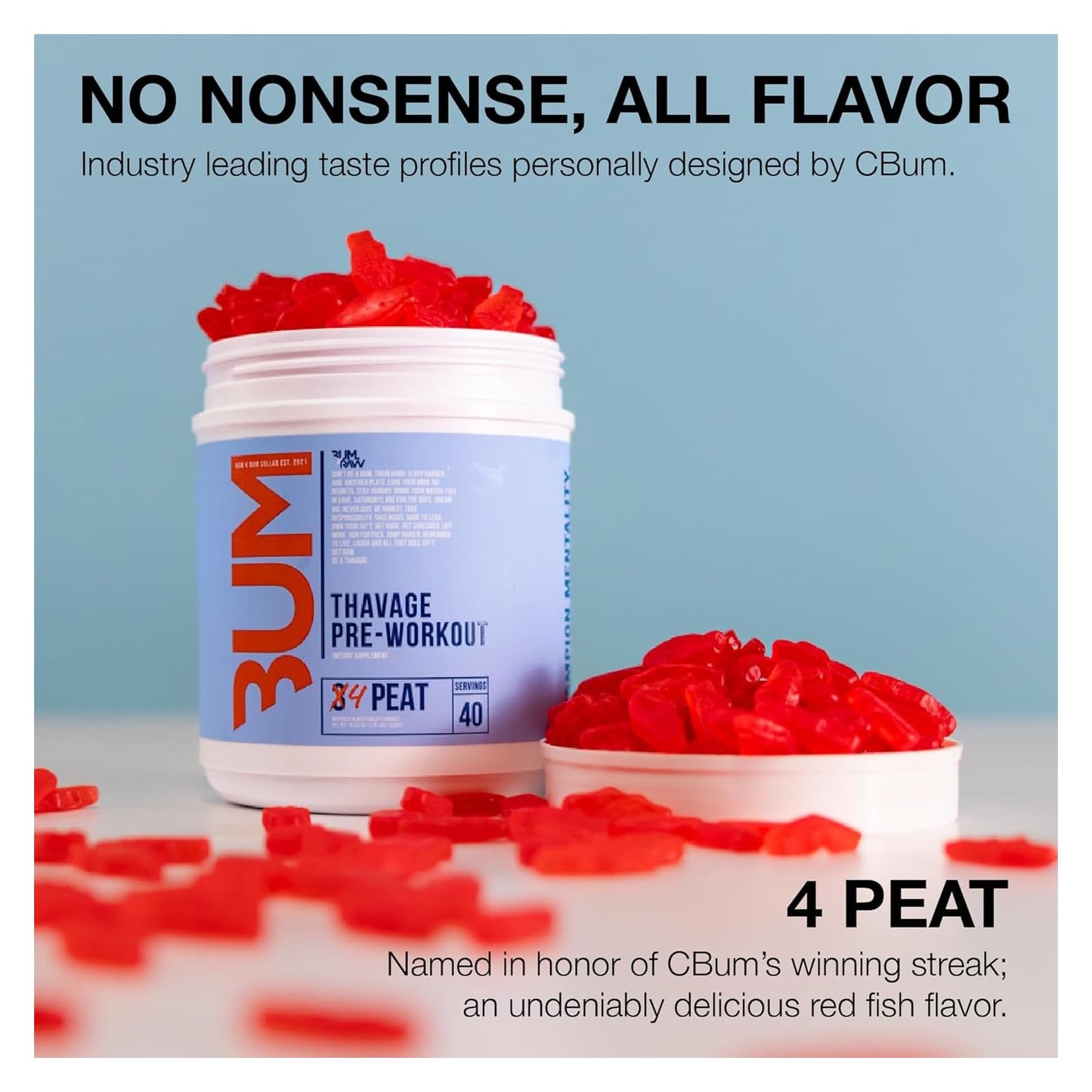 RAW Thuper Thavage Pre Workout Powder 18.55