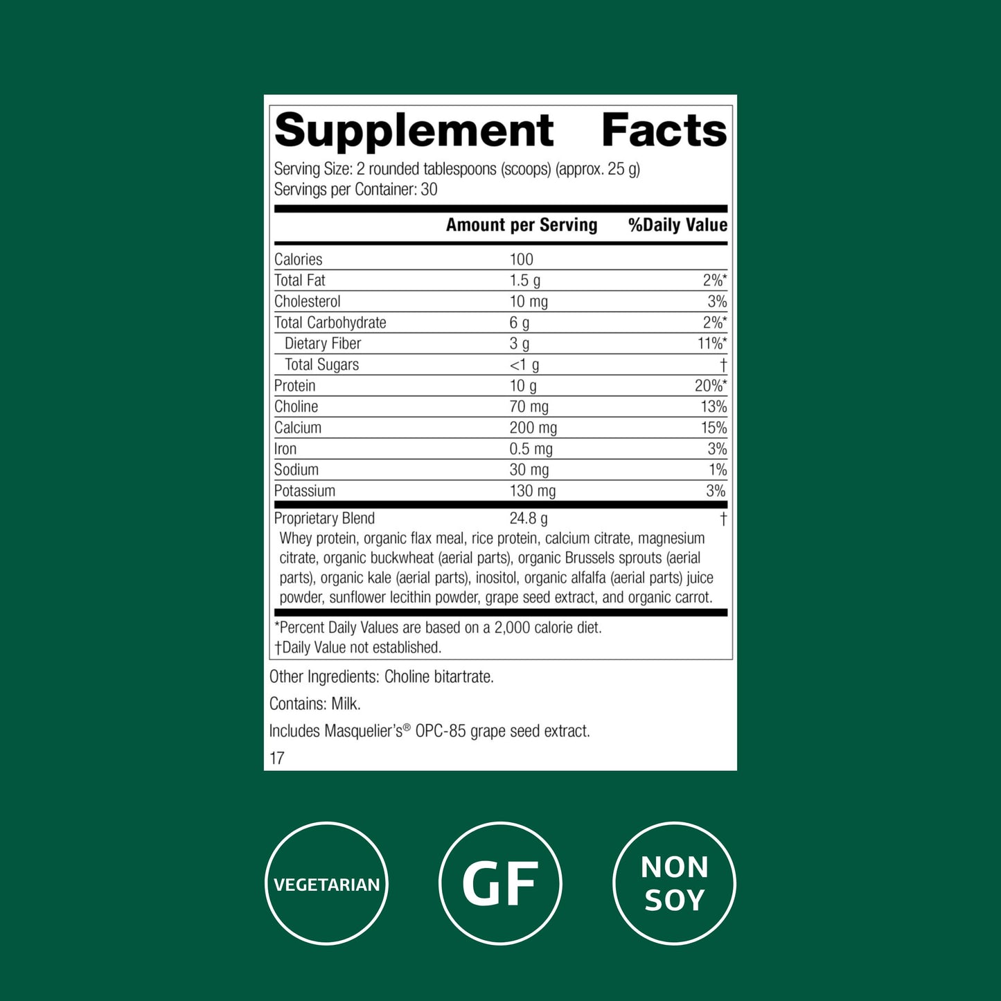 Standard Process Inc. SP Complete Powder, 28 oz
