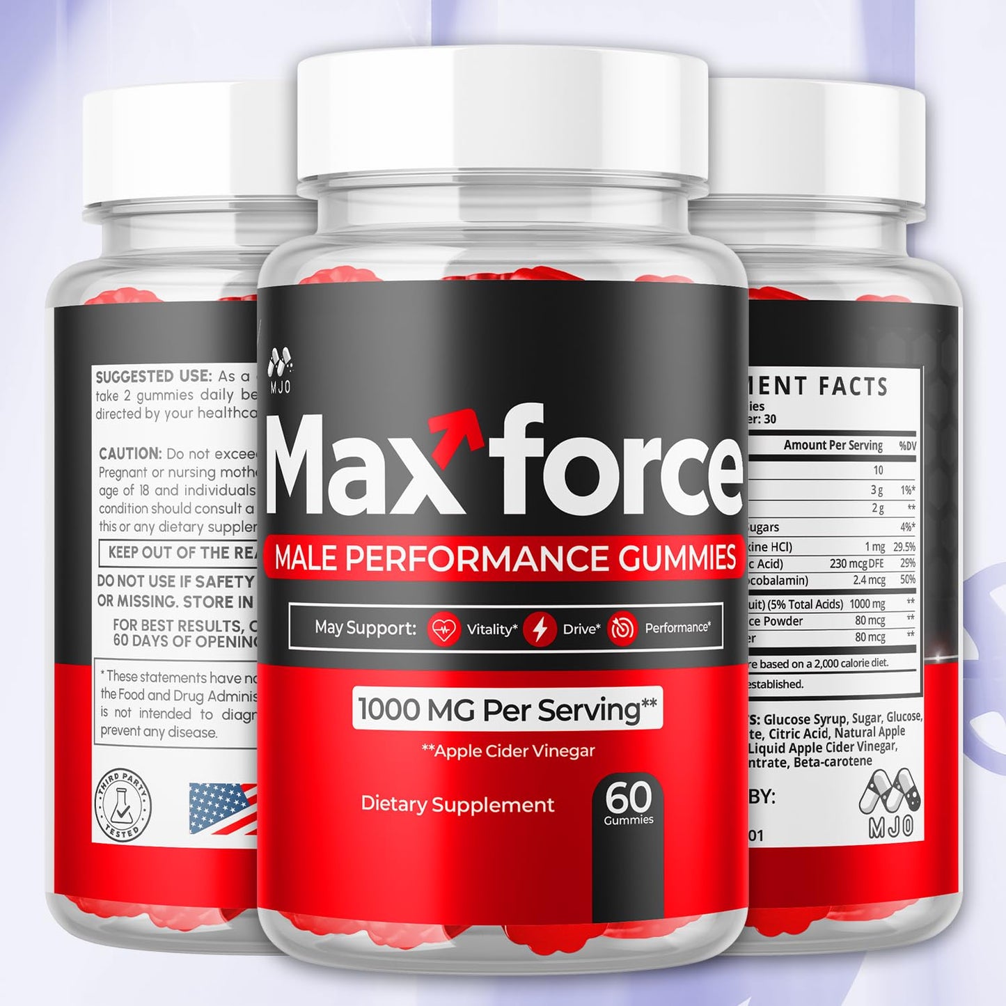 MJO Max Force 120 Capsules