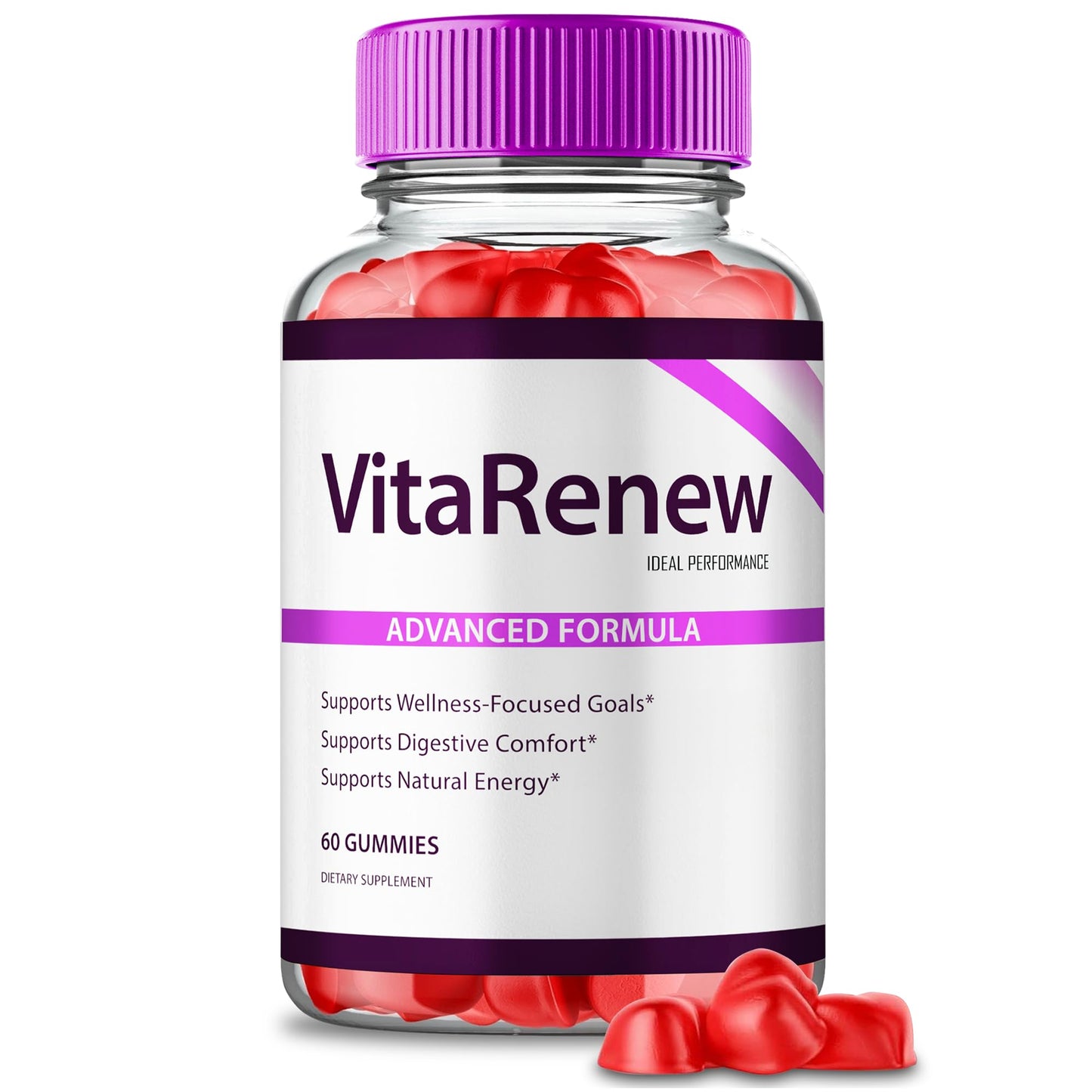 IDEAL PERFORMANCE VitaRenew Gummy for Skin Health, 60 Count